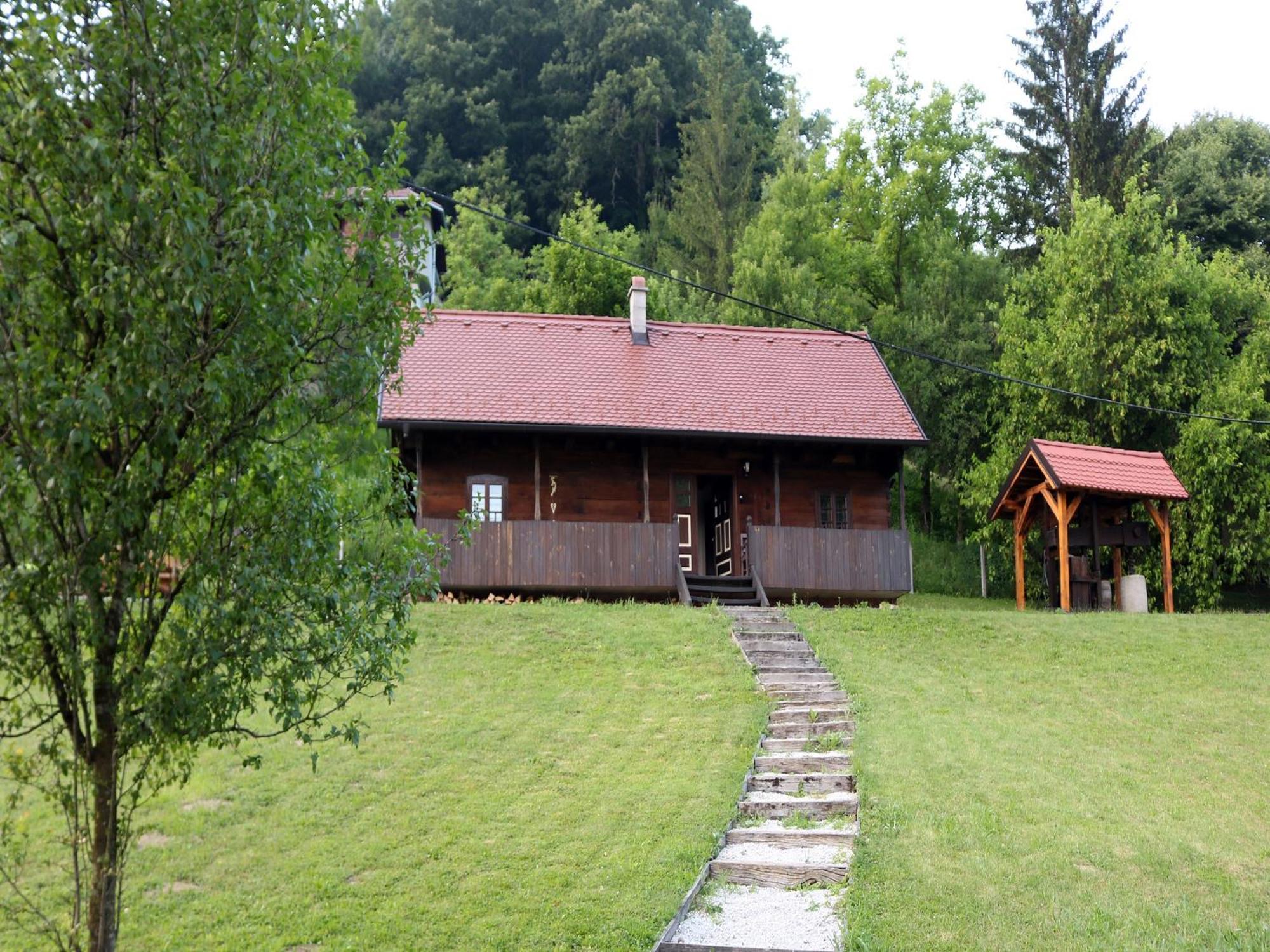 Tradicionalna Zagorska Drvena Kuca Stara Murva Tuheljske Toplice Buitenkant foto