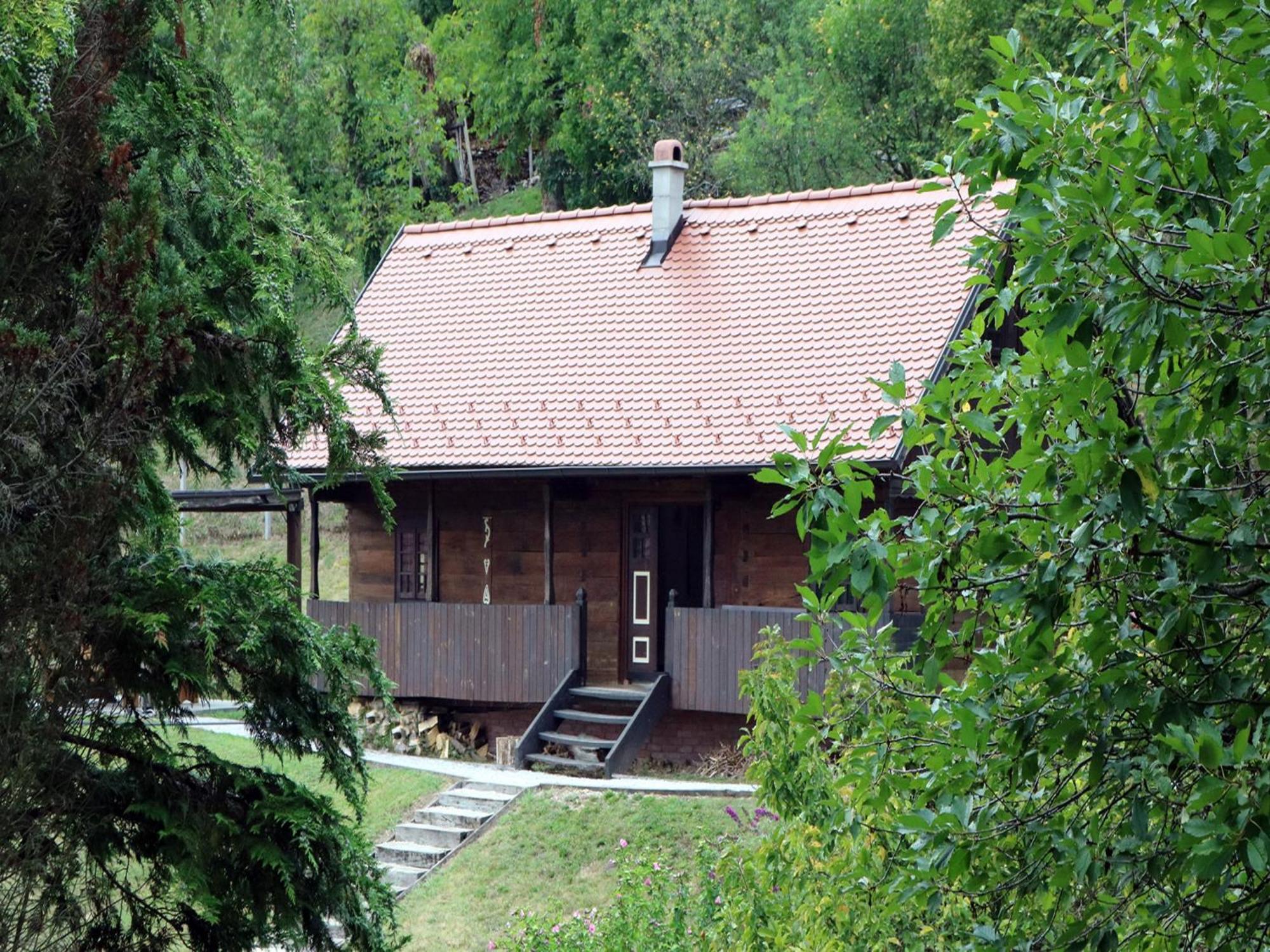 Tradicionalna Zagorska Drvena Kuca Stara Murva Tuheljske Toplice Buitenkant foto