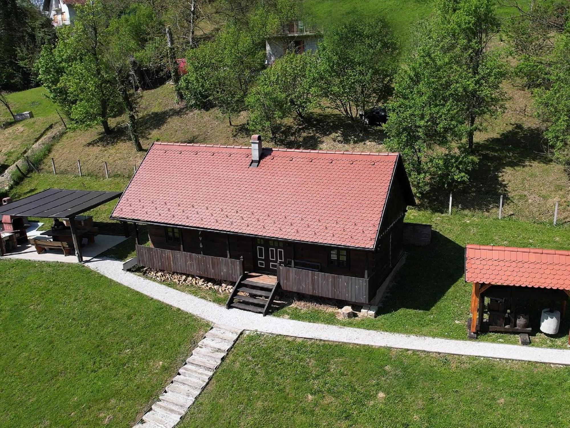Tradicionalna Zagorska Drvena Kuca Stara Murva Tuheljske Toplice Buitenkant foto